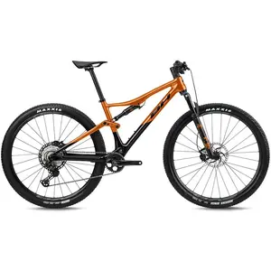 Vtt tout suspendu bh lynx race 7 0 shimano xt 12v 29 orange noir pas cher