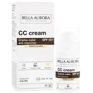 Spot anti-brun Crème CC Cream Bella Aurora 2526113 Tone clair 30 ml pas cher