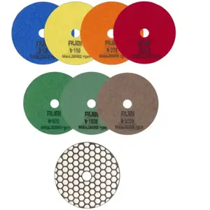 Comparateur de prix : Rubi - Disque diamant polissage et poncage a sec 100 mm gr. 200 62972