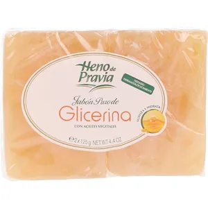 Comparateur de prix : Heno De Pravia Savon pur Glycerine pack 2 x 125 gr