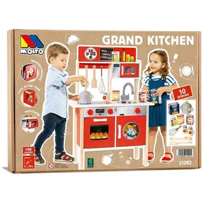 Molto Grand Cuisine Jouet En Bois My First Kitchen Molto pas cher
