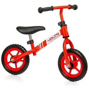 Comparateur de prix : Vélo sans pédales - Molto - Minibike Rouge - 10 pouces - 2 à 5 ans - Ultra-léger