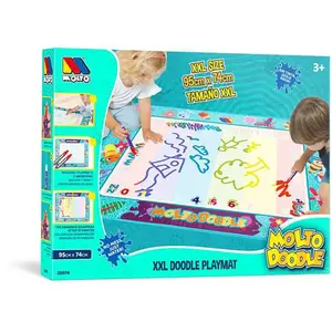 Molto Molto Tapis à dessiner XXL sans encre + 2 feutres à eau pas cher