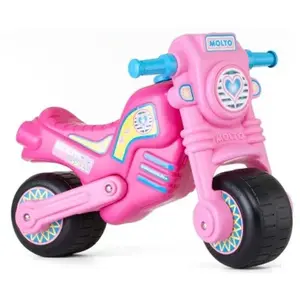 Vélo pour bébé SMALTO Molto Cross Rose - 2 roues - A pédales - Pour extérieur pas cher