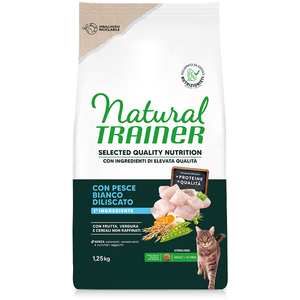 1,25kg Selected Quality Nutrition Sterilised Poisson blanc Natural Tra... pas cher