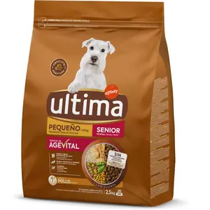 Ultima Mini Senior, poulet pour chien - 2,5 kg pas cher