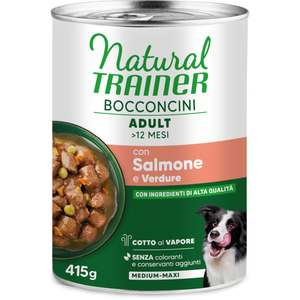 lot économique : 2x415g Natural Trainer Bocconcini Adult Medium & Maxi... pas cher