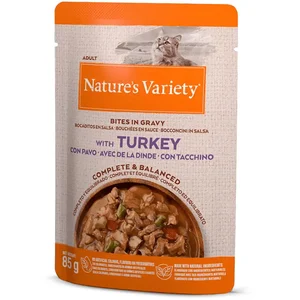 Comparateur de prix : Nature's Variety Bouchées en sauce 22 x 85 g pour chat - dinde