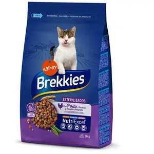 Comparateur de prix : Brekkies Sterilized pour chat - 3 kg