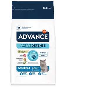 Comparateur de prix : Advance Sterilized dinde, orge pour chat - 1,5 kg