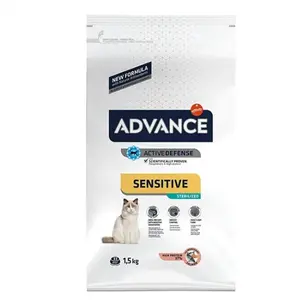 Comparateur de prix : Advance Sterilized Sensitive, saumon pour chat - 1,5 kg