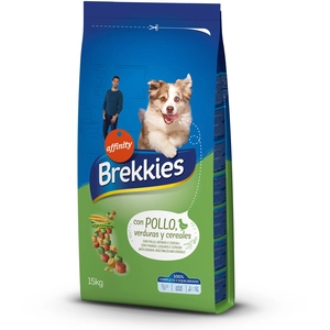 15kg Brekkies Complete poulet - Croquettes pour chien pas cher