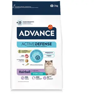 Affinity Nourriture Pour Chats Advance Feline Adult Sterilized Hairball 3kg pas cher