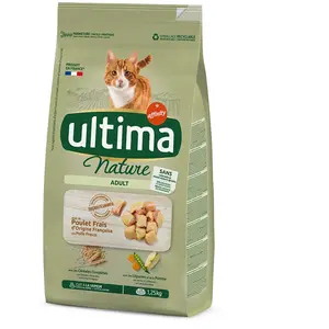 Ultima Cat Nature, poulet pour chat - 1,25 kg pas cher