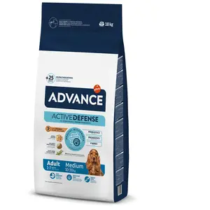 Affinity Nourriture Pour Chiens Adultes De Taille Moyenne Au Poulet Et Au Riz Advance Canine 18kg pas cher