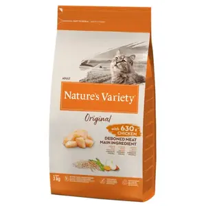 Nature's Variety Healthy Grains Croquettes pour Chats Adultes - Poulet - 3kg pas cher