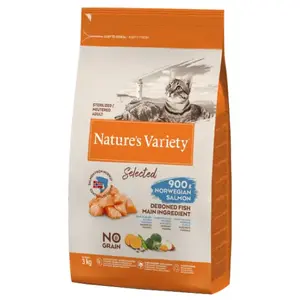 Comparateur de prix : Nature's Variety Selected Sterilized Saumon Norvégien 3 Kg