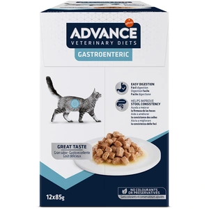 12x85g Advance Veterinary Diets Gastroenteric - Pâtée pour chat pas cher