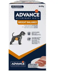 Comparateur de prix : ADVANCE Veterinary Diets Weight Balance au Poulet   Pâtée pour chien