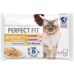 Comparateur de prix : Mars Aliment Pour Chat Perfect Fit Sensitive 4x85g 13 Unités