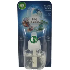 Comparateur de prix : Air Wick Rafraîchisseur Électrique Recharge Oasis Turquoise 1ut