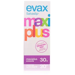Comparateur de prix : EVAX Salva-Slip Maxiplus 30 unités  Protection Confortable et Discrète TU