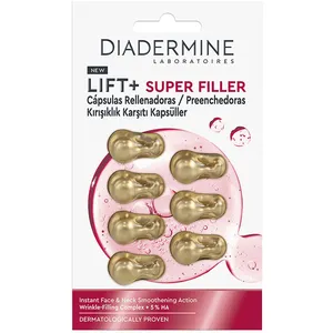 Comparateur de prix : Diadermine Lift + Super Filler Lissant Visage et Cou Filler 7caps