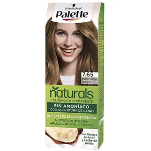 Schwarzkopf Palette Natural N°7.65 Blonde Moyen Dorée 1ut pas cher