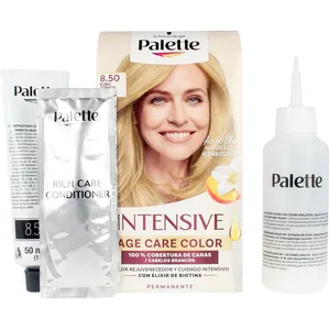 Schwarzkopf Palette Intensive Age Care Color 8.50 Rubio Dorado Kit pas cher