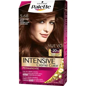 Comparateur de prix : Schwarzkopf Intensive Palette N°568 Light Reddish Brown 1pc