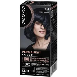 Syoss Permanent Color #1.4-Negro Azulado pas cher
