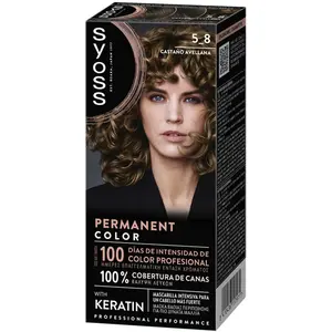 Syoss Permanent Color #5.8-Castaño Avellana pas cher