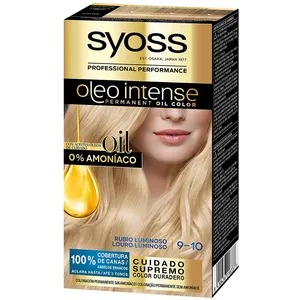 Comparateur de prix : Colorations Syoss  Oleo Intense Coloration Sans Ammoniaque 9.10-blond Lumineux 5