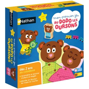 Nathan Dujardin-Diset Jeux_De_Societe Au Dodo Les Oursons ! pas cher