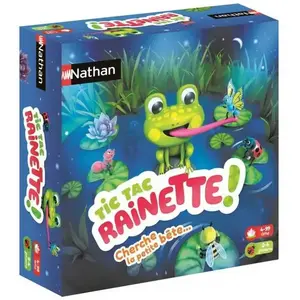 Jeu d’ambiance Nathan Tic tac rainette pas cher