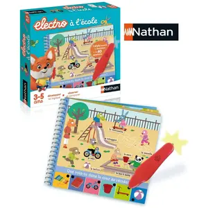 Jeu éducatif Nathan Petit éléctro à l'école pas cher