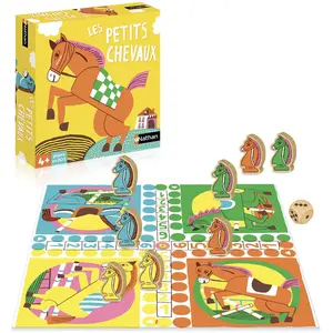 Dujardin-Diset Classic_Games_Nathan Jeu Des Petits Chevaux pas cher