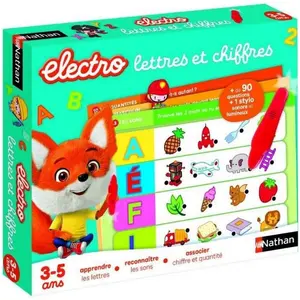 Jeu découverte Nathan Electro Lettres et chiffres pas cher
