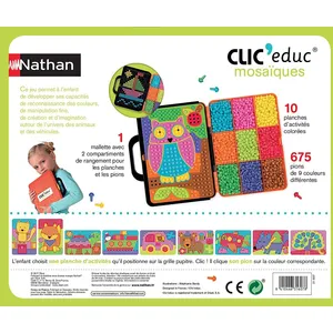 Jeu de mosaïques - NATHAN - Clic'Educ pas cher