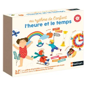 Comparateur de prix : Jeu découverte Nathan Au rythme de l'enfant L'heure et le temps