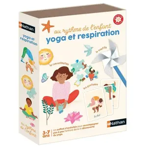 Jeu découverte Nathan Au rythme de l'enfant Concentration et yoga pas cher