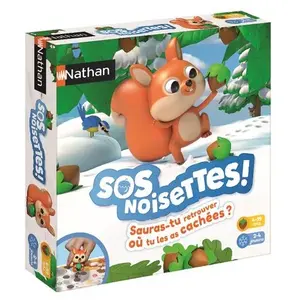 Jeu de société Nathan SOS Noisettes TU pas cher