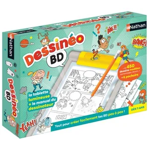 Comparateur de prix : Nathan DESSINEO BD - tablette lumineuse et manuel - dès 7 ans