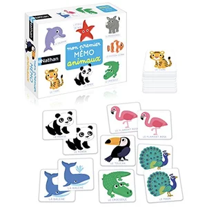 Comparateur de prix : NATHAN - Mon Premier Mémo Animaux