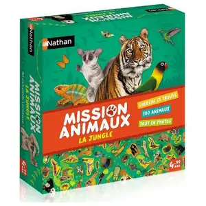 Nathan Dujardin-Diset Jeux_De_Societe Mission Animaux La Jungle pas cher