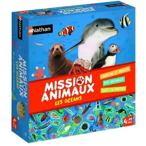 Nathan Dujardin-Diset Jeux_De_Societe Mission Animaux Les Océans pas cher