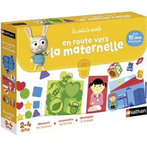 Jeu d'apprentissage - NATHAN - La Petite Ecole - En route vers la Maternelle pas cher
