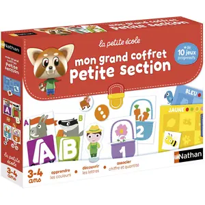 Comparateur de prix : Nathan - La petite école Mon grand coffret Petite section - Nathan
