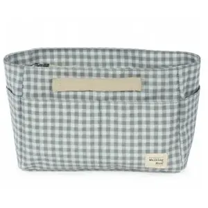 Comparateur de prix : Walking Mum Trousse de toilette - PASITO A PASITO - I Love Vichy - Vert - Souple - Zippée