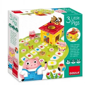 Comparateur de prix : Goula - 3 Little Pigs - jeu coopératif Goula - DISET NATHAN JUMBO